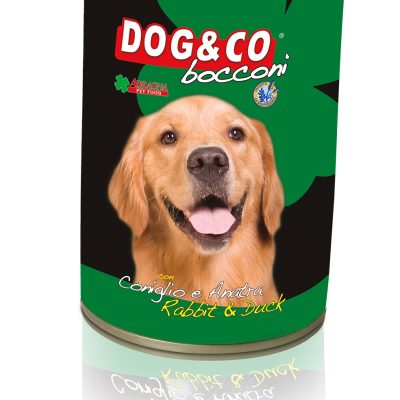 Dog&co Chunks rabbit duck 400gm