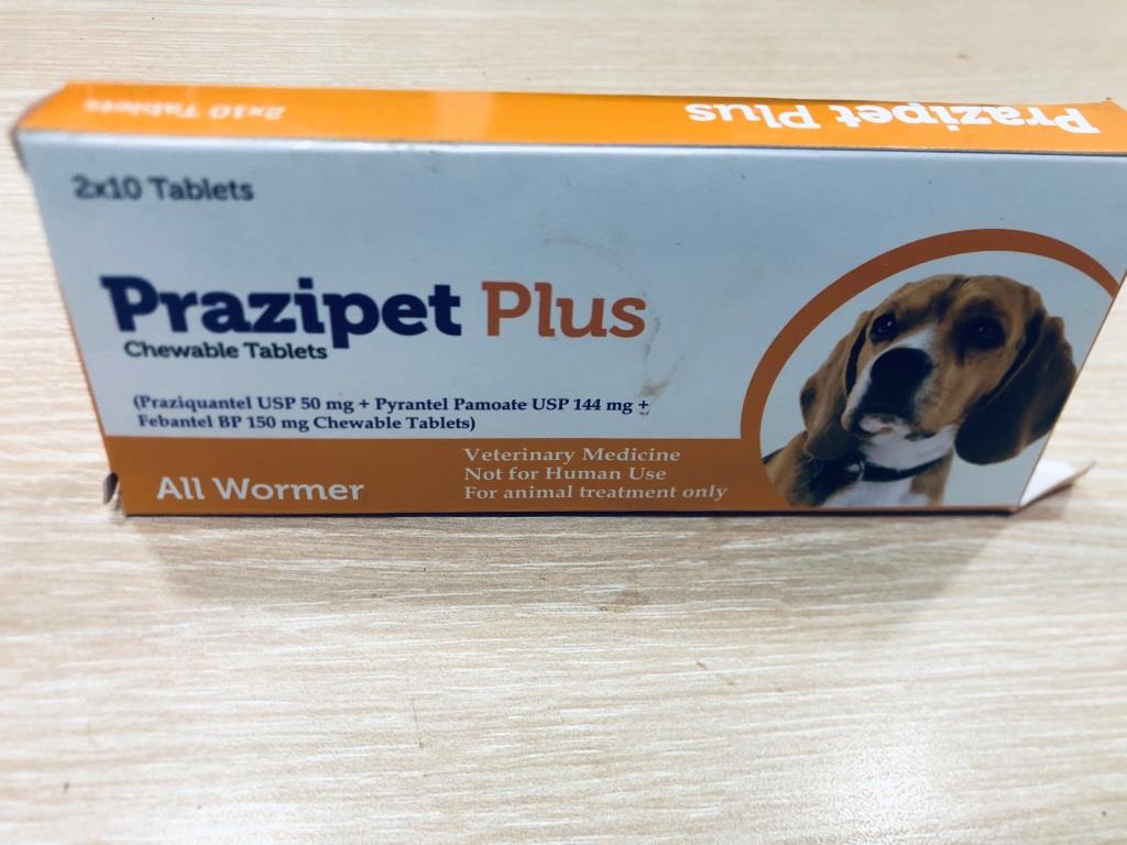 Prazipet Plus Dog Dewormer Petlove Veterinary center