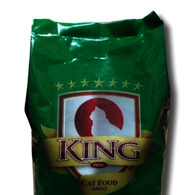 KING PLUS ADULT CAT FOOD FISH – 500G