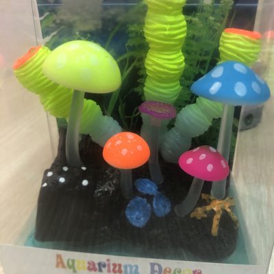 Fluorescent Aquarium Decor