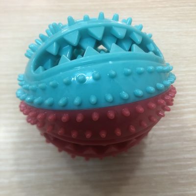 Dog ball toys with treat insert
