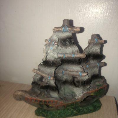 Submersible ship Aquarium accessory